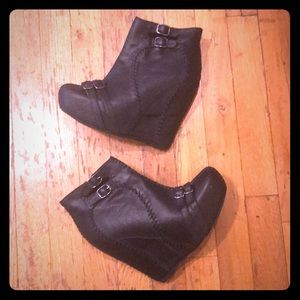 Deena & Ozzie Leather Boots from Urban Outfitters